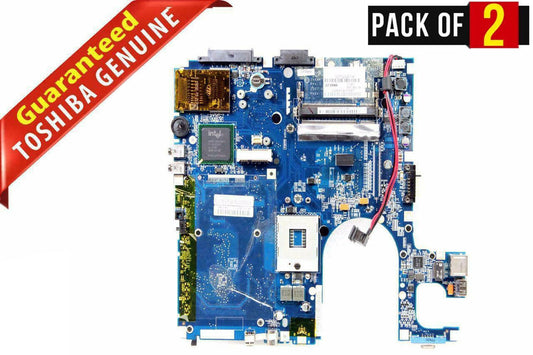 LOT x 2 Toshiba Satellite A130 A135 Intel Laptop Motherboard K000054210