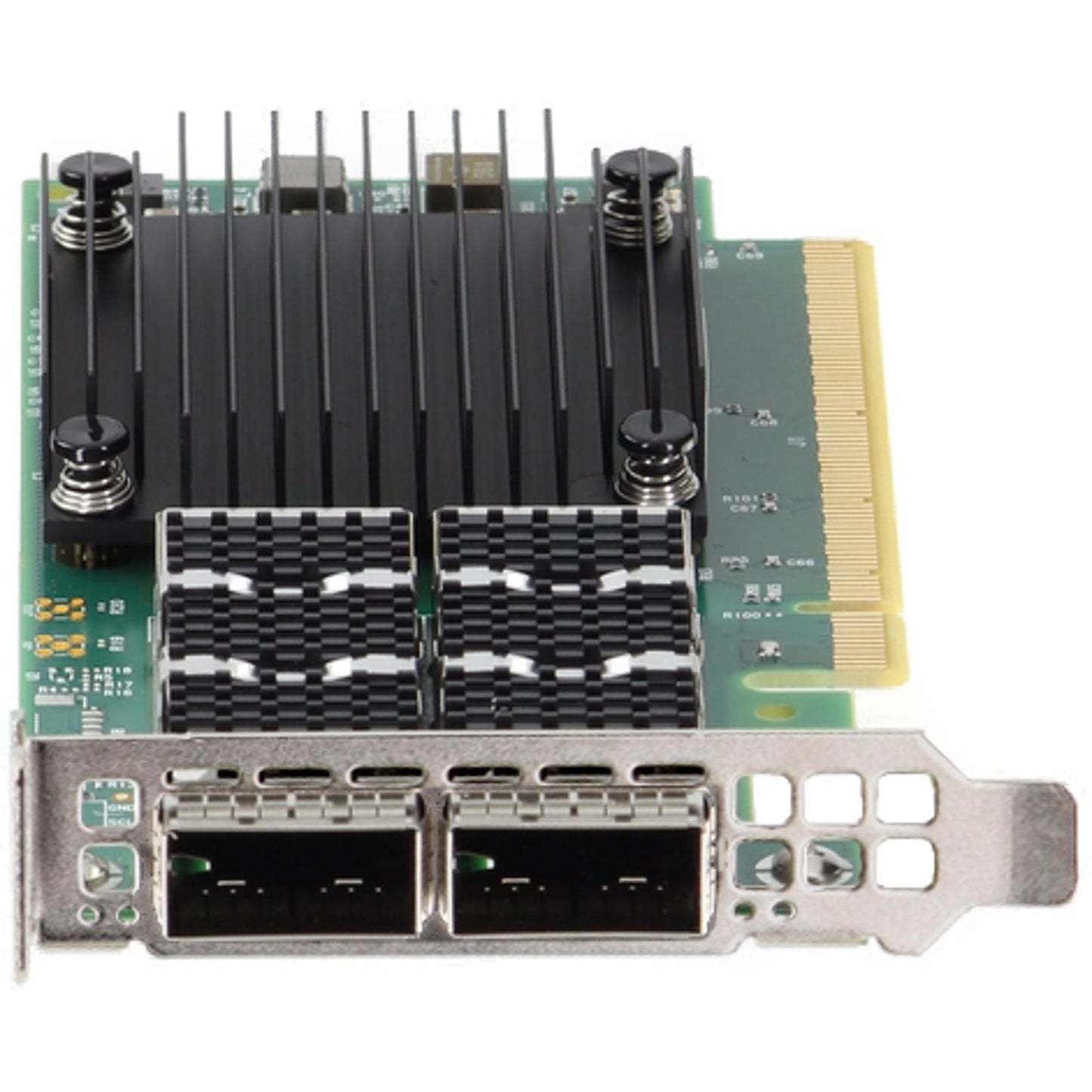 Dell Mellanox ConnectX-6 CX623106A Dx Dual 100GbE QSFP56 LP Adapter (F6FXM) -CR