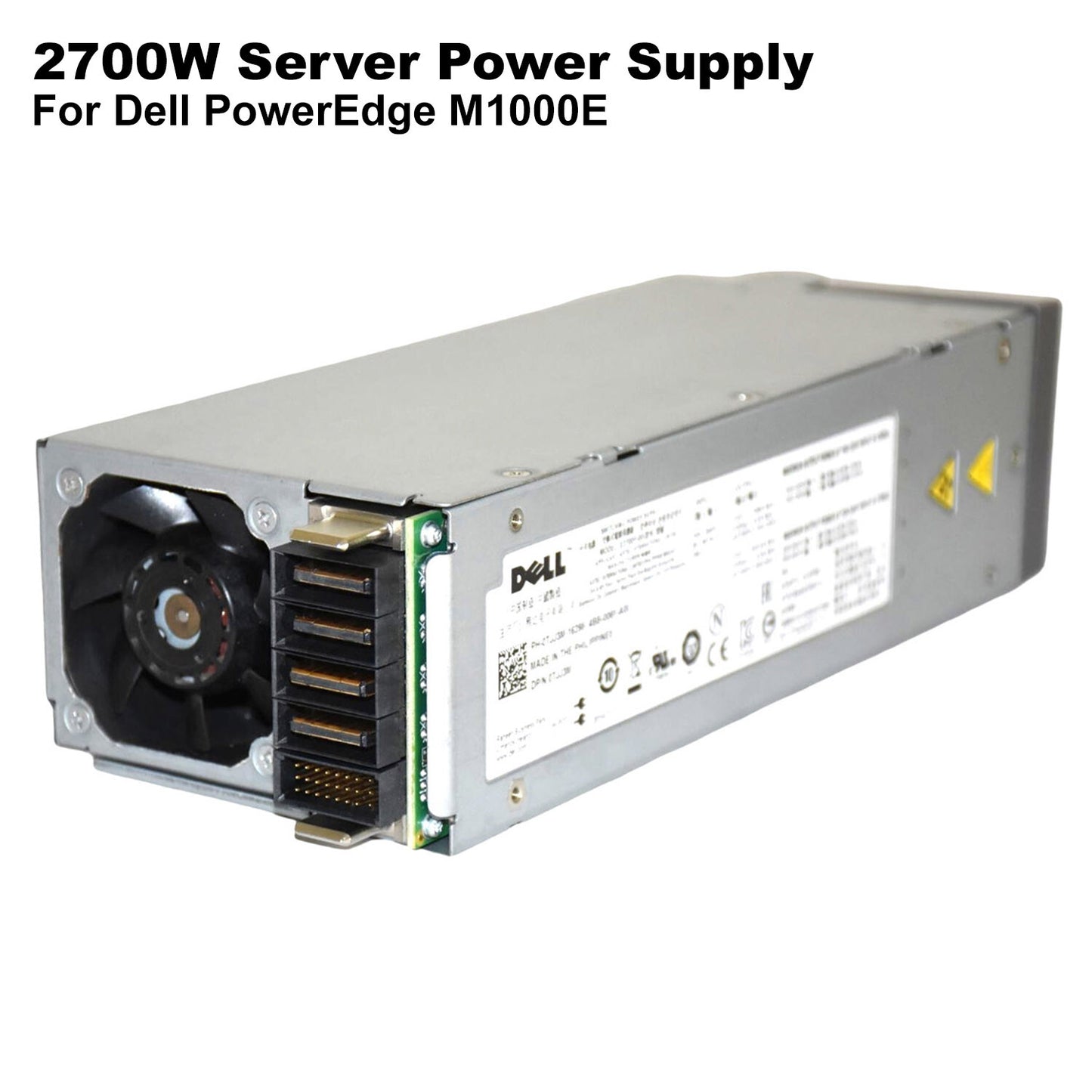 Dell PowerEdge M1000E 2700W Hot Swap Switching Server Power Supply TJJ3M 0TJJ3M