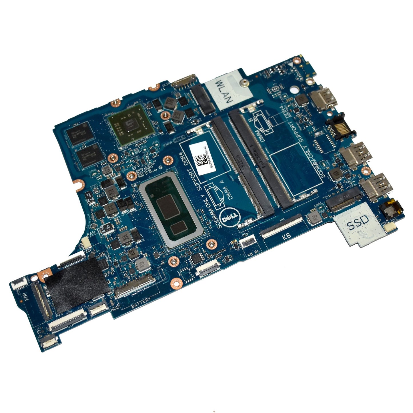 Dell Inspiron 17 3780 Motherboard i7-8565U 4-Core AMD Radeon 520 LA-G711P WTTRR
