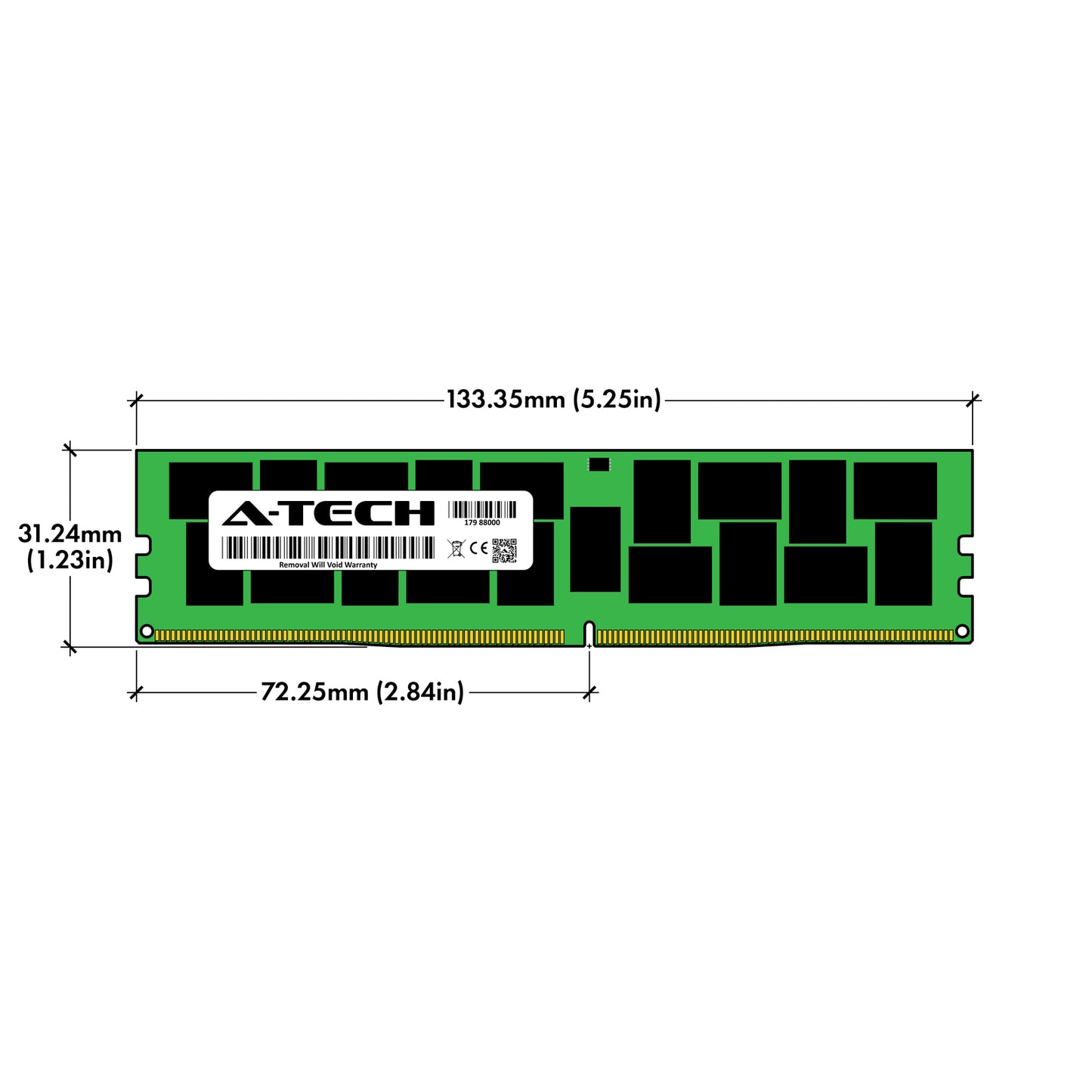 256GB 2x 128GB PC4-2666 LRDIMM Supermicro X11SDW-16C-TP13F+ Memory RAM