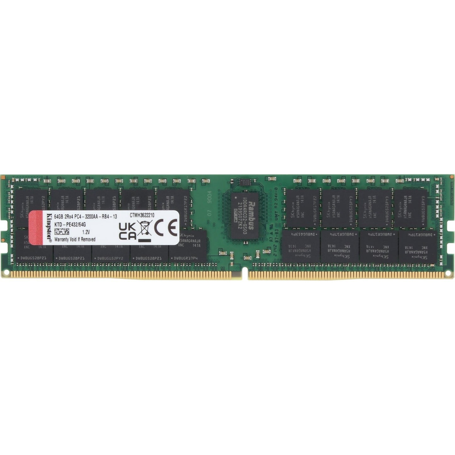 Kingston 64GB 2Rx4 RDIMM- 3200MT/s (KTD-PE432/64G-OSTK)