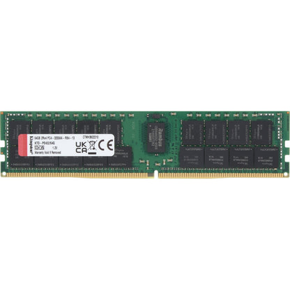 Kingston 64GB 2Rx4 RDIMM- 3200MT/s (KTD-PE432/64G-OSTK)