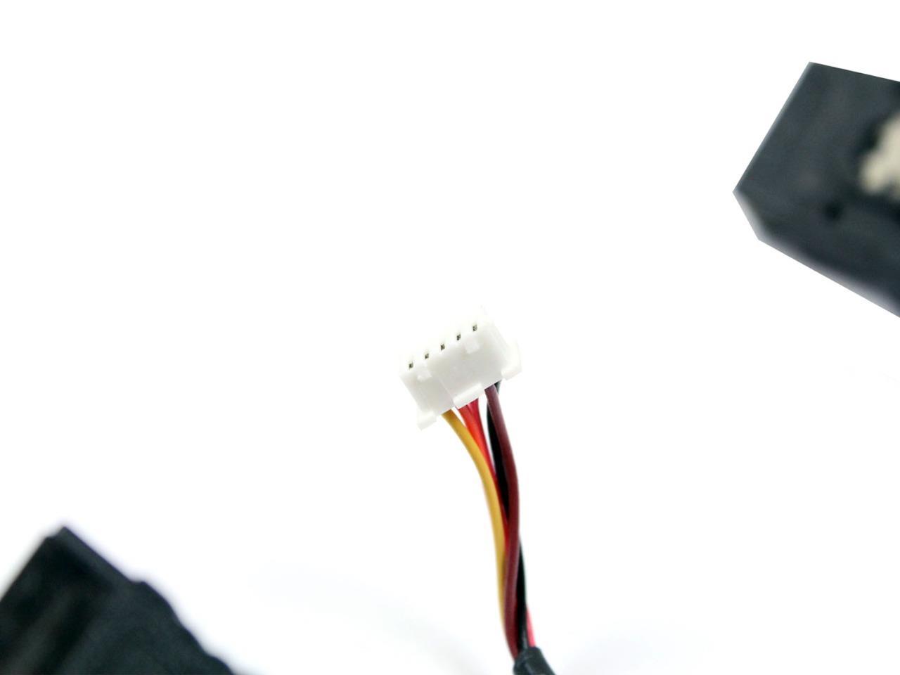 Lot of 2 Dell 3R7FF Midplane to Backplane Cable 3.5" For PowerEdge C6100