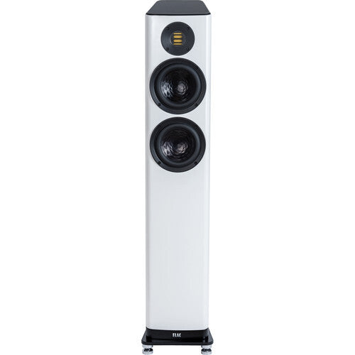 Elac VELA FS 407 Floor-standing Speaker VFS407-GW (High-Gloss White, Each)