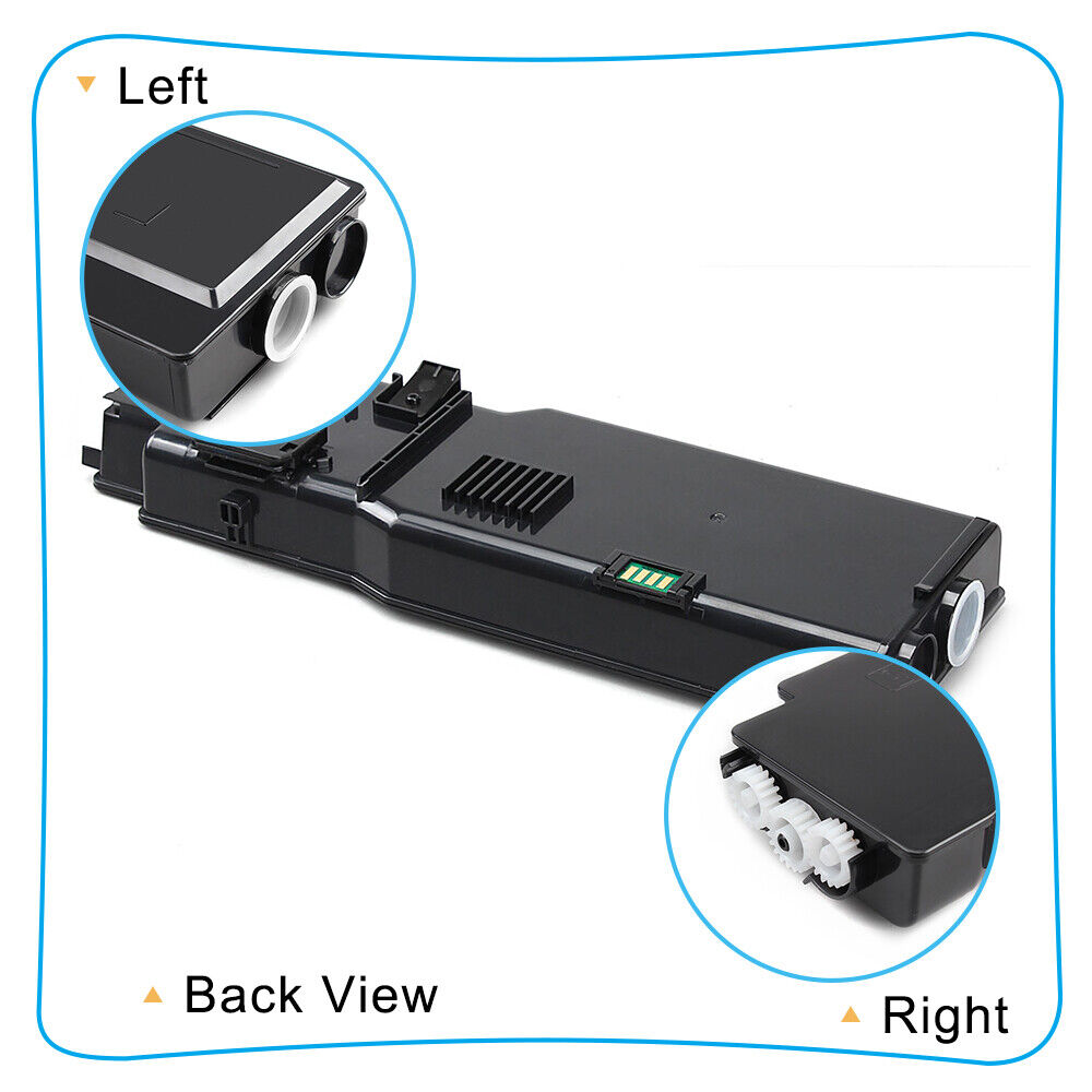 3x Hi-Yield Color C2660 Laser Toner Compatible for Dell C2660dn C2665dnf Printer