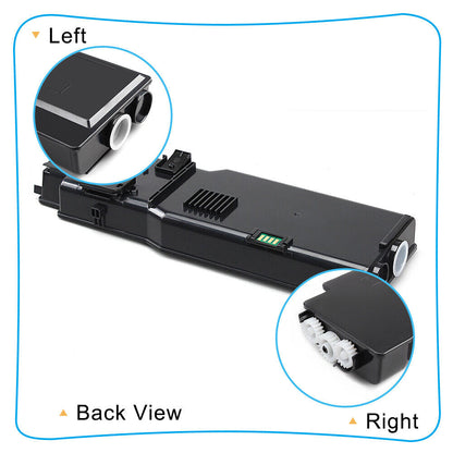3x Hi-Yield Color C2660 Laser Toner Compatible for Dell C2660dn C2665dnf Printer