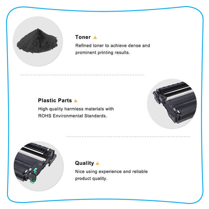 4PK 593-BBKE Drum Compatible for Dell E310 E310dw E514dw E515dn E515dw Printer