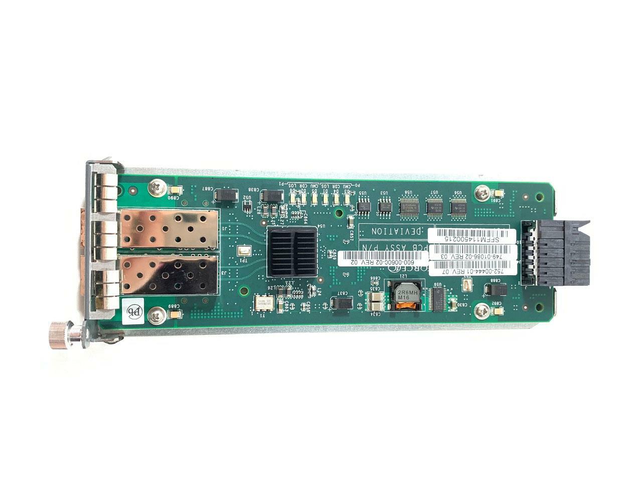 DELL S60-10GE-2S FORCE10 NETWORKS 2-PORT 10G SFP+ OPTICAL MODULE HY17J