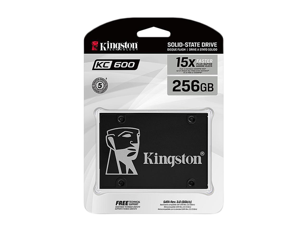 Kingston Technology Corp. SSD 256G | KINGSTON SKC600/256G R