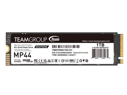 Team Group SSD 1T|TEAM TM8FPW001T0C101 R