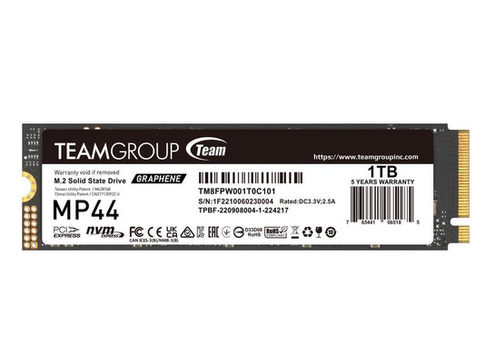 Team Group SSD 1T|TEAM TM8FPW001T0C101 R