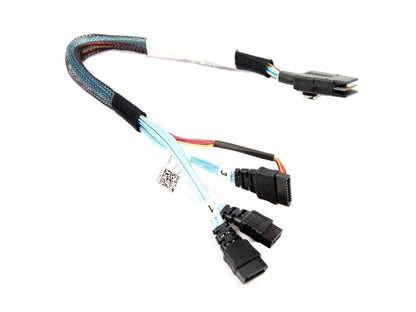 Lot of 2 Dell 3R7FF Midplane to Backplane Cable 3.5" For PowerEdge C6100