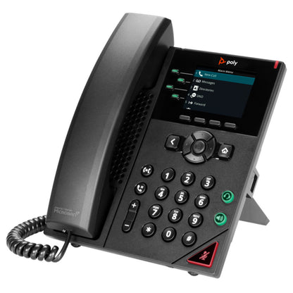 Polycom VVX 250 4-Line 2.8" Color LCD Desktop Business IP Phone 2200-48820-025