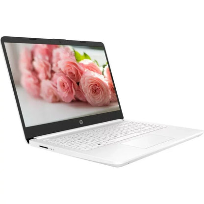 New HP Laptop 14" HD Intel Celeron N4120 4GB 64GB eMMC SSD Webcam Windows 11 S