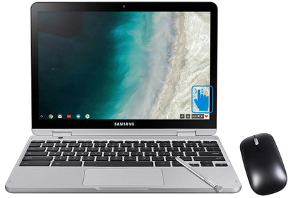 Samsung Chromebook Plus V2 12.2" FHD Touch Celeron 3965Y 4GB 64GB eMMC Chrome OS