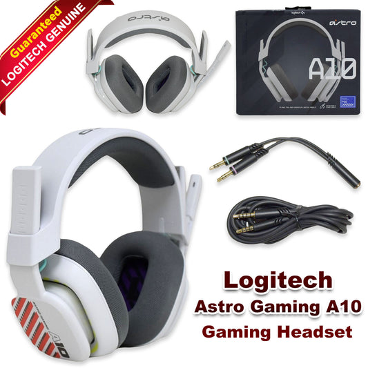 ASTRO Gaming A10 Gen 2 Wired Headset - PS5, PS4, Switch, PC/Mac - White