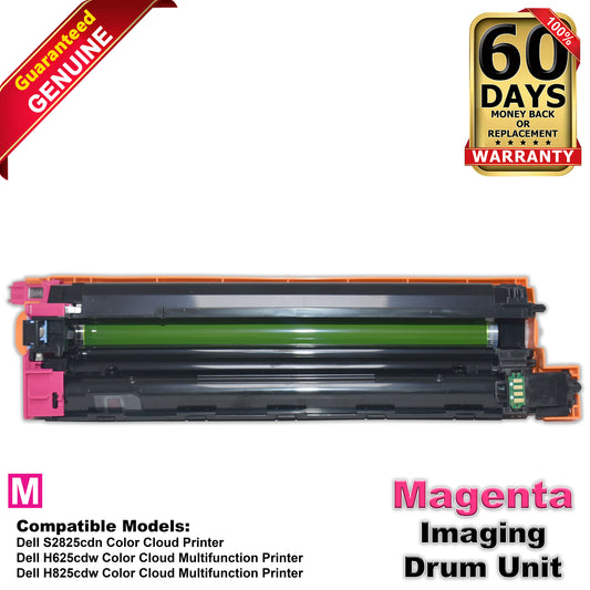 Dell H625cdw H825cdw S2825cdn Magenta Drum - 50000 page yield - D20NH