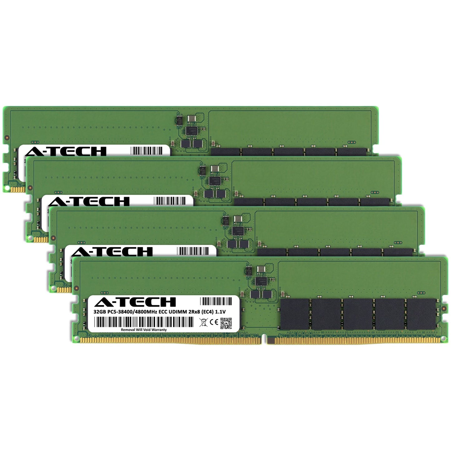 128GB 4x32GB PC5-4800 EC4 UDIMM ASRock Rack AM5D4ID-2L+/BCM W680D4U Memory RAM