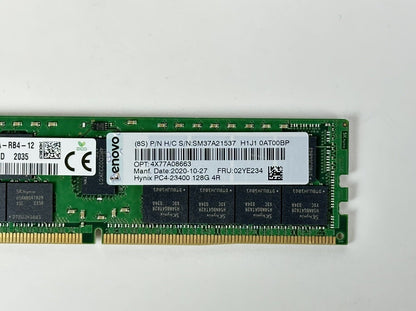 Lenovo 02YE234 1x 128GB 2S2Rx4 PC4-3200AA ECC RDIMM DDR4 RAM Memory Hynix (NOT FOR HOME PC)