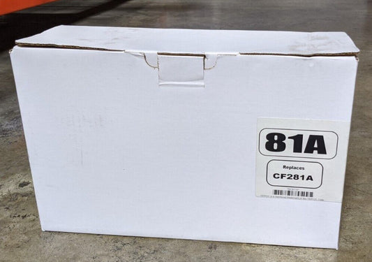Genuine HP 81A CF281A Black High Yield Toner 10.5K MFP M630Refill Packaging