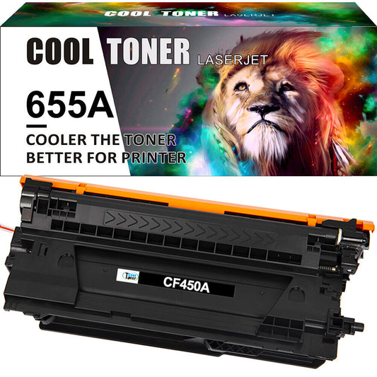 1PK CF450A Toner Compatible with HP 655A Laserjet Enterprise M681f M652dn M653dn