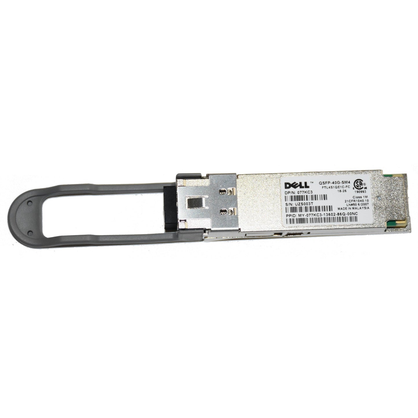 Dell QSFP-40G-SM4 40GbE 850nm QSFP+ Optical Transceiver MMF LC Duplex 77KC3