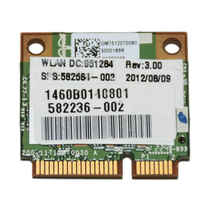 Lot x 5 HP BCM943224HMS Dual Band Wireless Half Mini PCI-e Wifi Card 582236-002