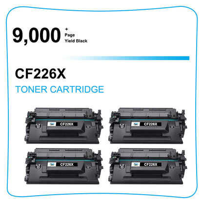 4 PK CF226X Compatible With HP 26X 226X Toner Laserjet M426 M402 M426fdw M426fdn
