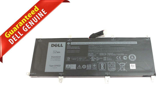 Genuine Dell Venue 10 Pro 5056 2C 32Wh Li-ion Black Battery VN25R GFKG3 0VN25R