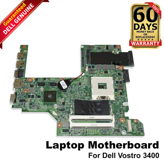 OEM Dell Vostro 3400 Socket G1 DDR3 Laptop Motherboard 2F7YN 02F7YN