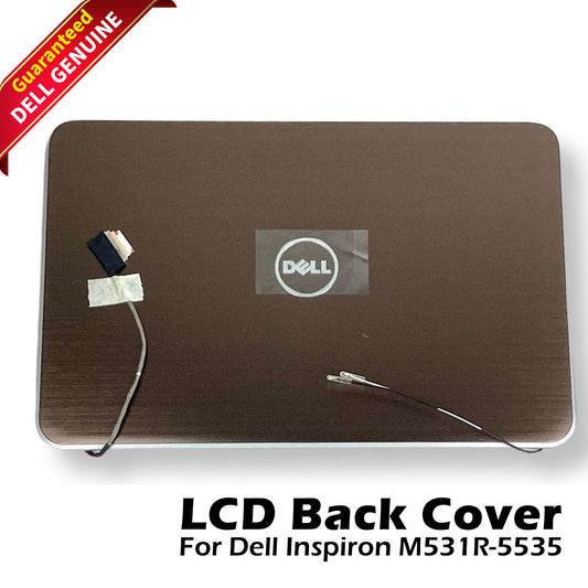 NYCKFGENUINE Dell Inspiron M531R 5535 LCD Back Cover Top Lid 15.6" JCK2F