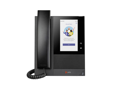 Poly CCX 400 Business Media Phone for Microsoft Teams and PoE-enabled