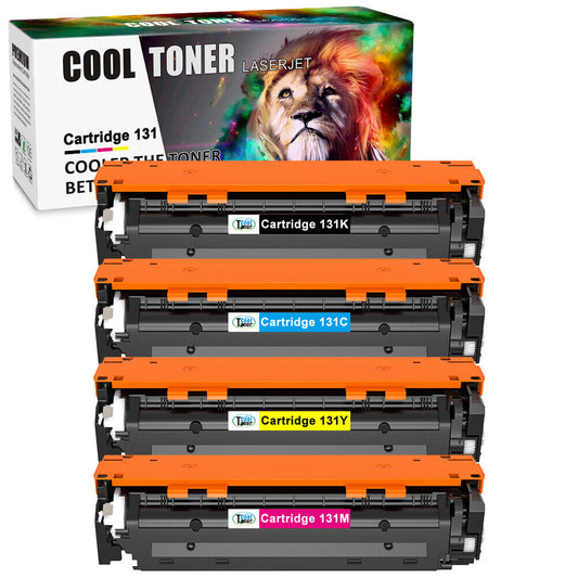 4x CRG131 Toner Compatible With Canon 131 imageCLASS MF8280CW MF624CW MF628CW