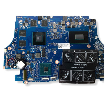 Dell G Series G7 7590 Motherboard i5-8300H 2.3GHz CPU & Nvidia GTX 1050Ti T5XC1
