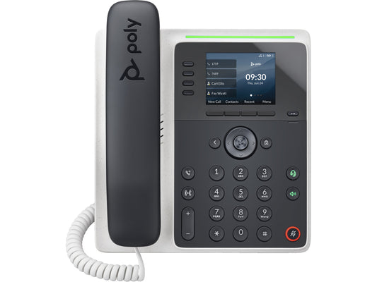Poly Edge E220 IP Phone and PoE-enabled