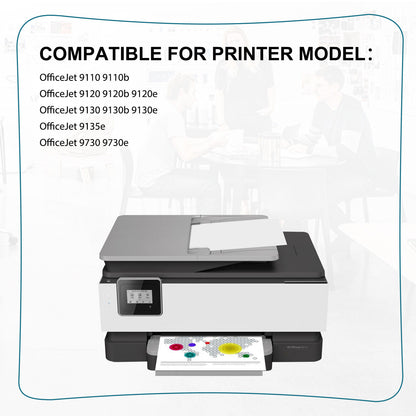 4x 936 Compatible Ink Cartridges For HP 936e OfficeJet Pro 9110 9120 9135e 9730e