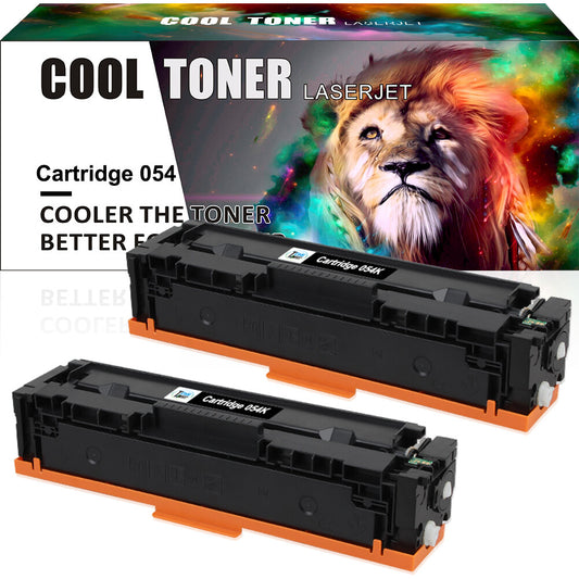 2x BK CRG 054 Toner Cartridge for Canon 054 Imageclass MF641cw MF642cdw MF644cdw