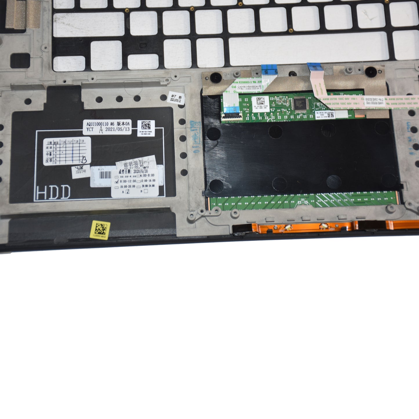 Dell XPS 15 9560 Precision 5520 Palmrest Assembly with Touchpad EMEA 91Y20 KKD96