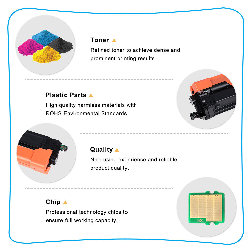 5PK Compatible for Brother TN227 Toner TN223 MFC-L3770CDW HL-L3270CDW HL-L3210CW