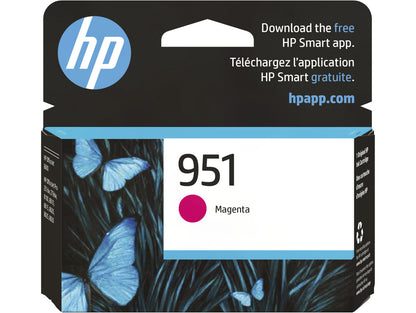HP 951 Magenta Original Ink Cartridge, ~700 pages, CN051AN#140