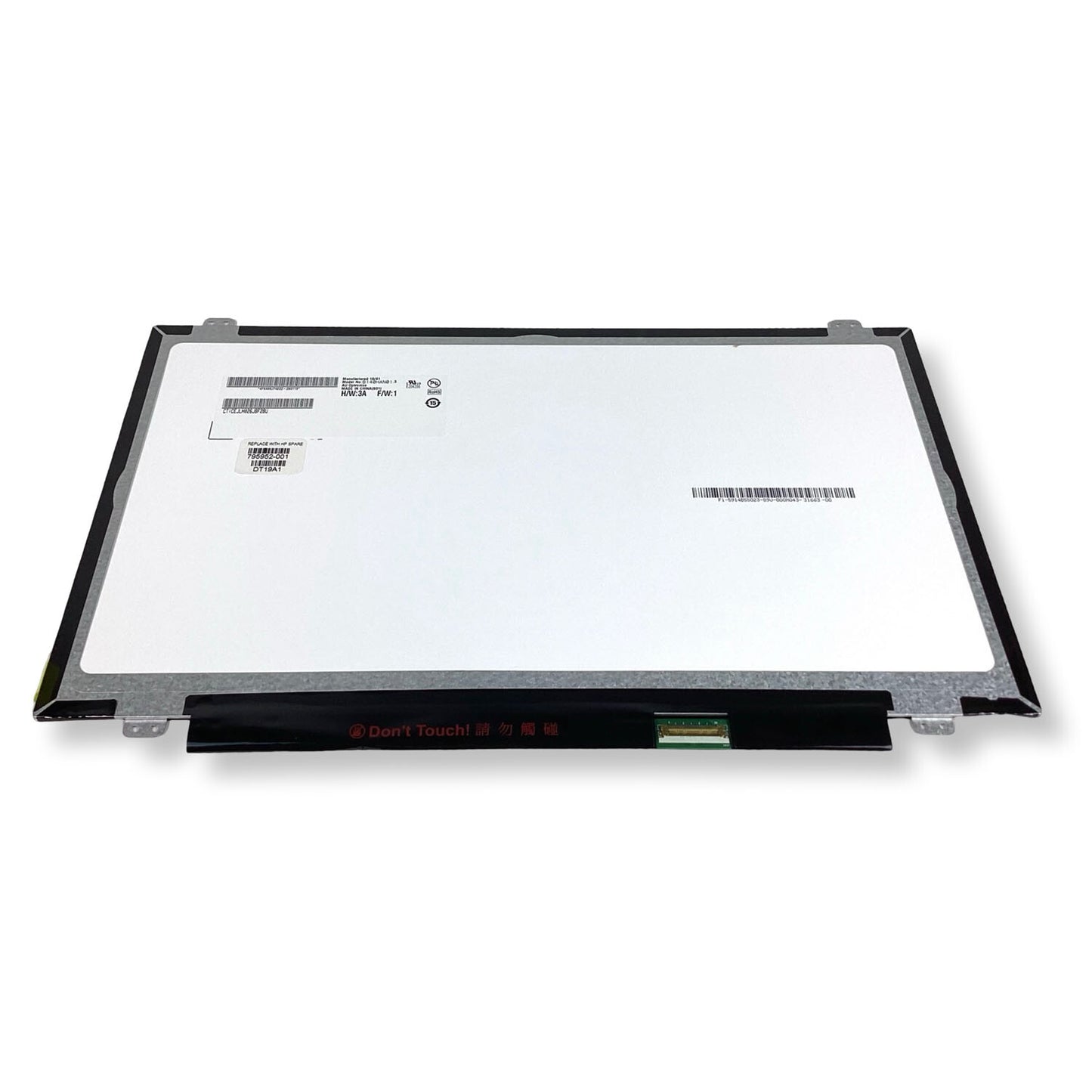 Genuine HP ZBook 14 G2 14" FHD 1920 x 1080 LCD Display Screen 795952-001