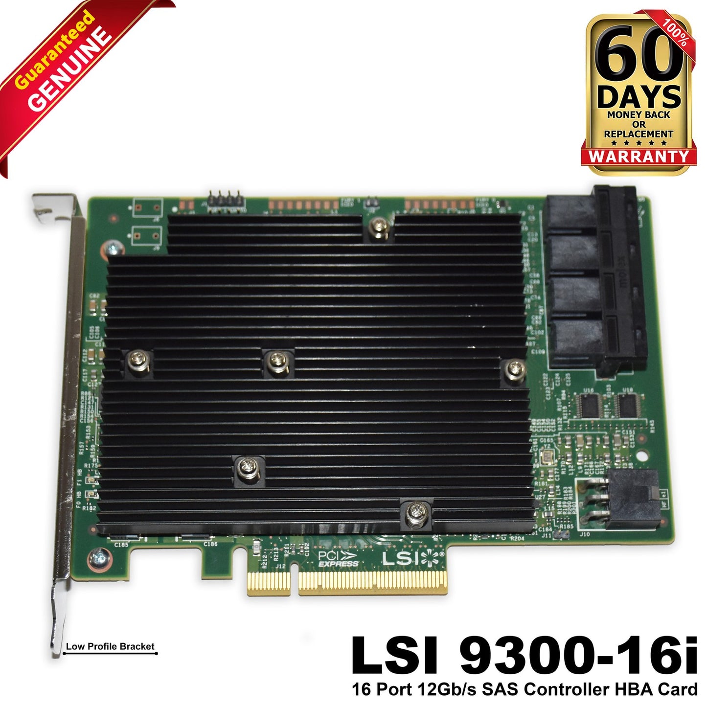 LSI SAS 9300-16i 16-Port 12Gb/s SAS HBA PCIe 3.0 IT Mode for ZFS TrueNAS unRAID (NOT FOR HOME PC)