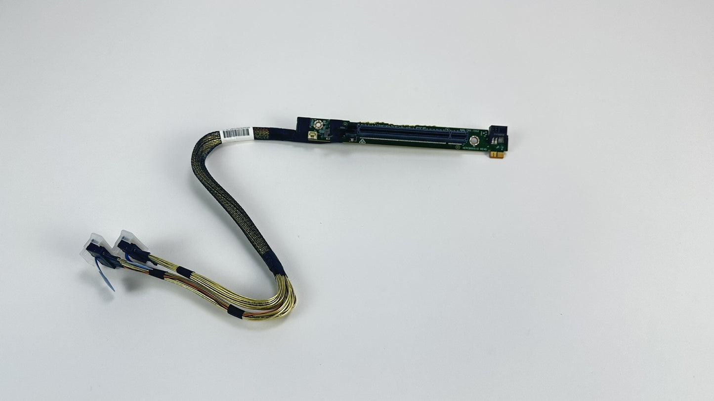 HPE DL345 DL385 Gen11 PCIe 5 x16 Cabled Riser Kit Stacking S7 P60422-001 P50365