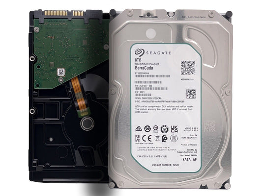 Seagate ST8000DM004 8TB 5900RPM 256MB Cache SATA 6Gb/s 3.5" Internal Hard Drive