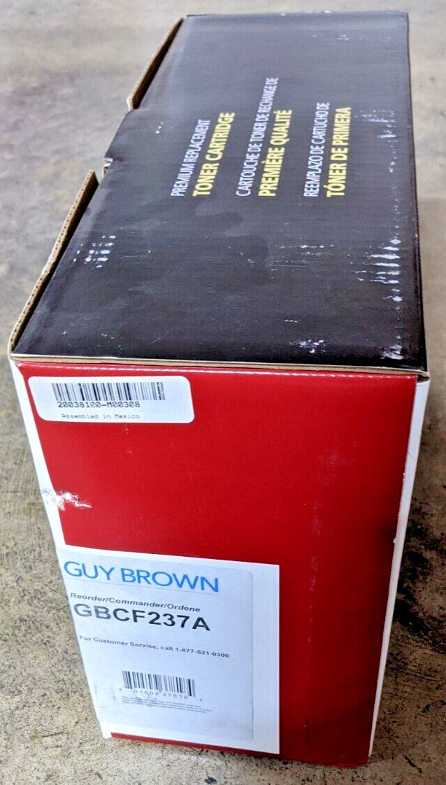 Guy Brown GBCF237A CF237A Black High Yield Toner 11K For HP Enterprise M607N NEW