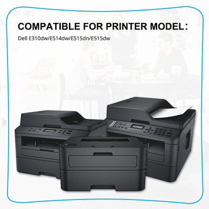 10-Pk/Pack E310 Toner Cartridge For Dell E310DW E515DN E515DW E514DW 593-BBKD