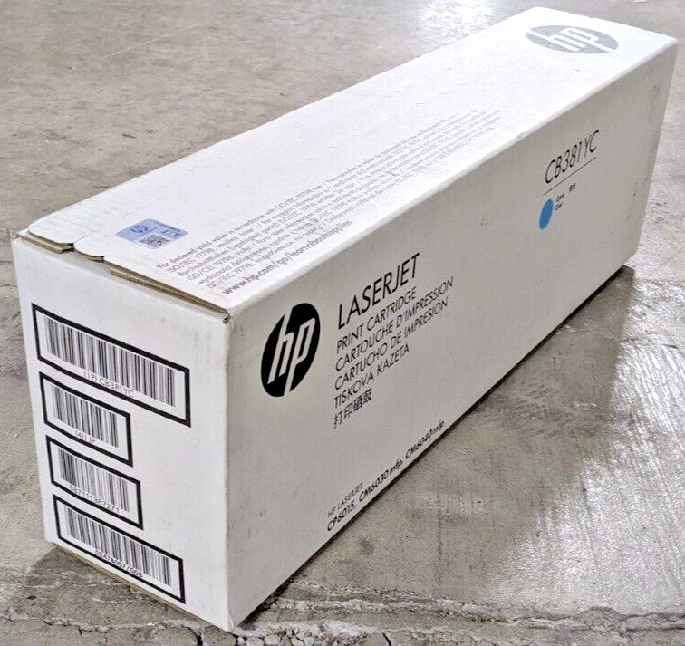 Genuine HP 824A CB381YC Cyan High Yield Toner 21K Page CP6015 CM6030 CM6040 NEW
