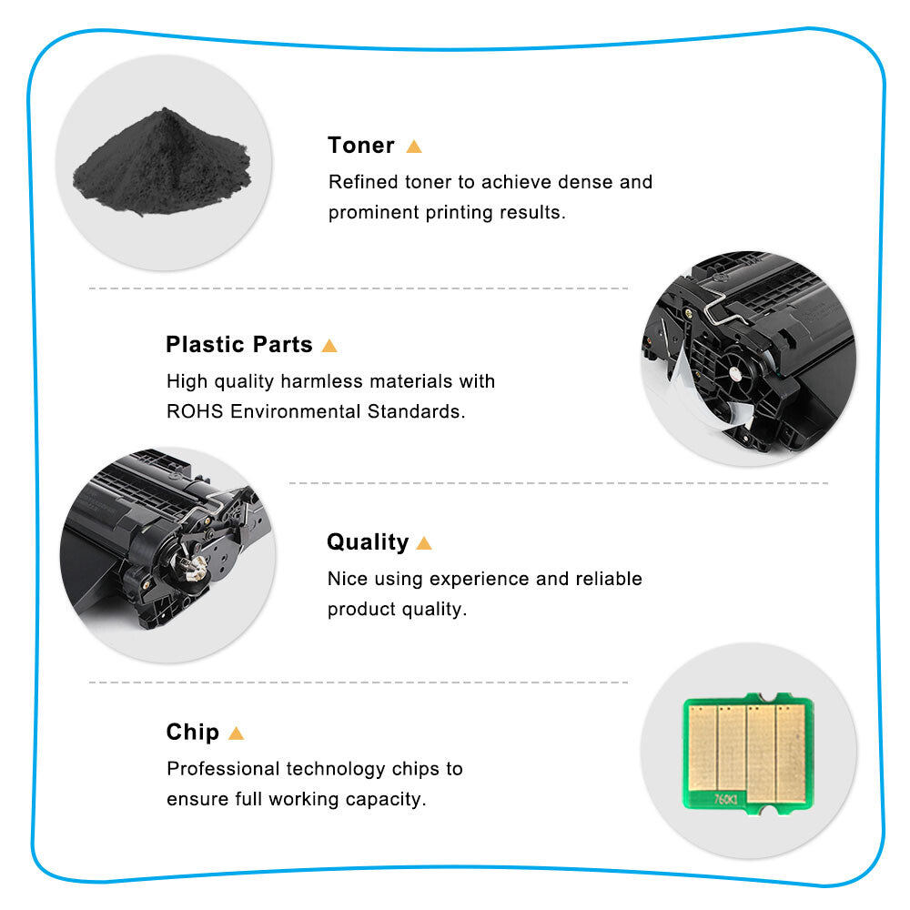 5 PK 55A CE255A Toner Cartridge Compatible With HP LaserJet P3015x P3015 LBP3580