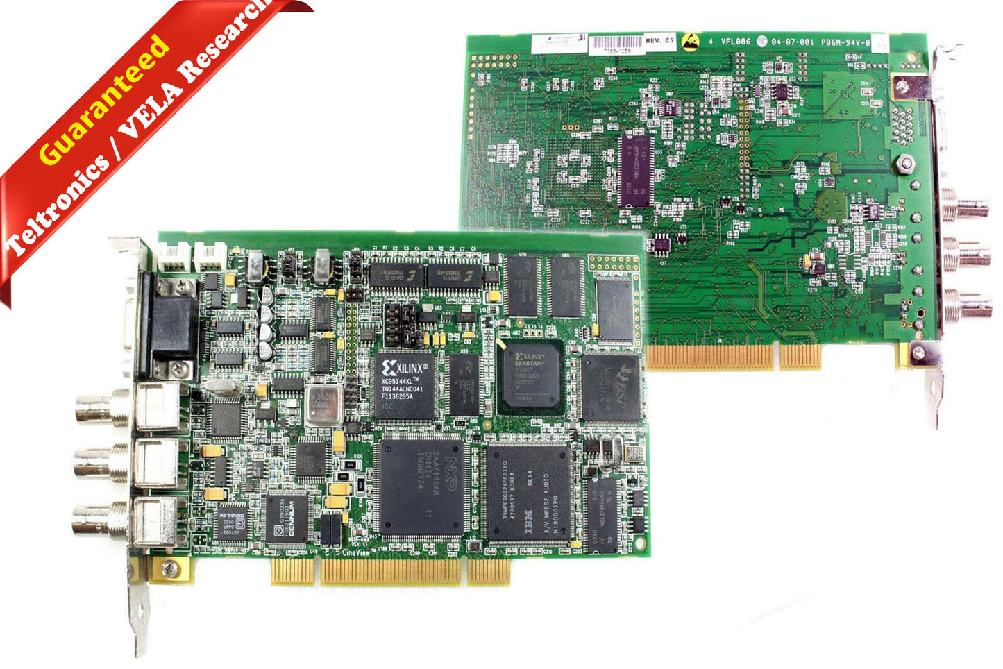 Genuine Teltronics SDI 10 Bit SD/HD-SDI PCI Express Capture Card 3V9970-0168